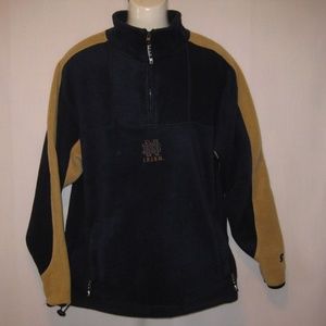 Starter Notre Dame Irish 1/2 Zip Fleece Jacket M